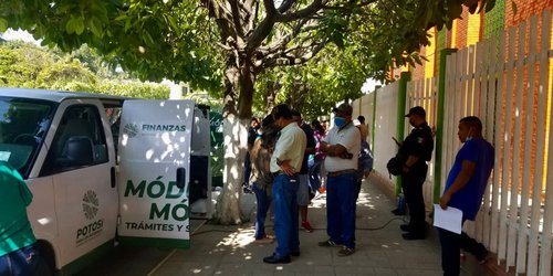 Módulos móviles de Finanzas arrancan en Matlapa y El Naranjo