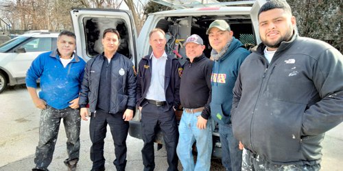 Paisanos donaron equipo para el Cuerpo de Bomberos de Ciudad Fernández