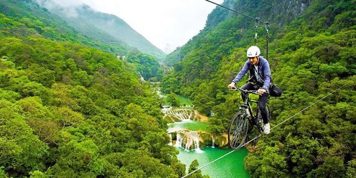 Sectur logra reapertura de tirolesa en las Cascadas de Micos