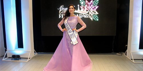 Romina Esther Sandoval es la reina de la FENAHUAP en su edición 60