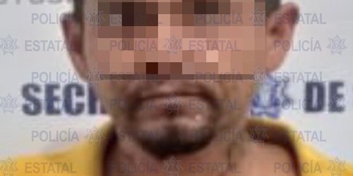 Hombre es detenido por agentes estatales con 309 dosis de "Cristal"