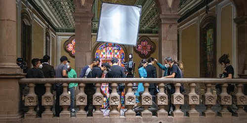 Televisa y Univisión filman bioserie en la ciudad de SLP