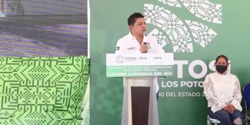 Anuncia Gobernador inédito programa de pavimentación en comunidades