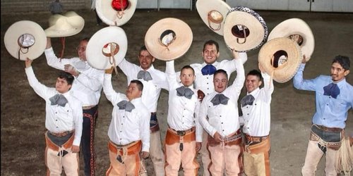 Jóvenes charros con síndrome Down en Campeonato Estatal de Rioverde