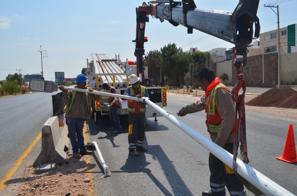 Avanza rehabilitación del circuito vial Potosí mirioverde