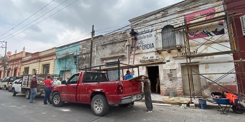 Inicia restauración de edificios históricos en Ciudad Fernández