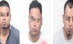 Detienen en Cerritos a hombres con armas largas, cartuchos útiles y equipo táctico