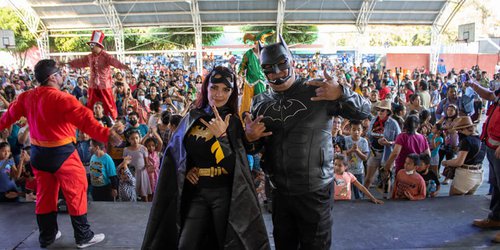 Brillante celebración del Día de la Niñez por parte de DIF y Gobierno de Rioverde