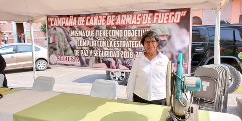Realizarán Canje de Armas de Fuego en la plaza principal de Rioverde
