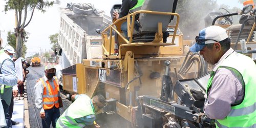 Alcalde Enrique Galindo arranca rehabilitación de las calles de la ciudad