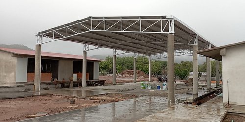 Casi listo, nuevo edificio de escuela primaria de Morillos
