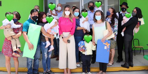 Mediante la adopción, siete niños y niñas cumplen sueño de tener una familia