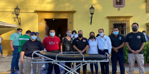 CDFDZ entregó en comodato al municipio de San Ciro de Acosta una cama plegable