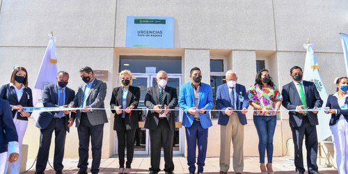 Ricardo Gallardo inaugura nueva área de urgencias del Hospital Central