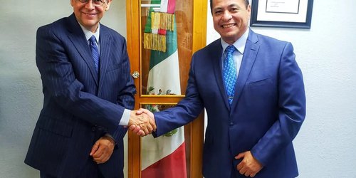 Ramon Torres con agenda de trabajo en Laredo Texas para establecer apoyos a los migrantes