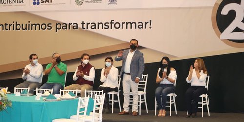 Gobierno Estatal reconoce labor del SAT en el marco de su 25 aniversario