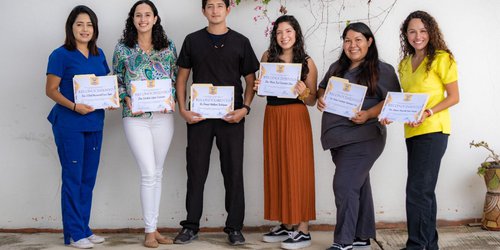 Seis pasantes concluyen servicio social en el departamento de Salud de CDFDZ