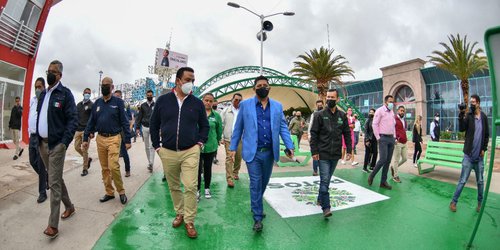 Gabinete de Seguridad recorre las instalaciones de la FENAPO