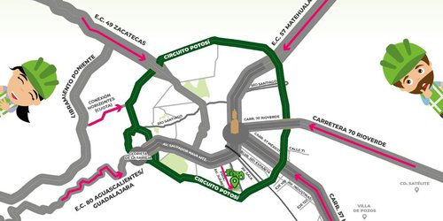 Te presentamos las mejores rutas para llegar a la FENAPO