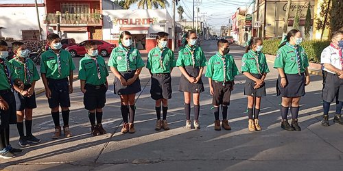 En su cuarto aniversario, entregan insignias a Grupo Scout 8 Media Luna