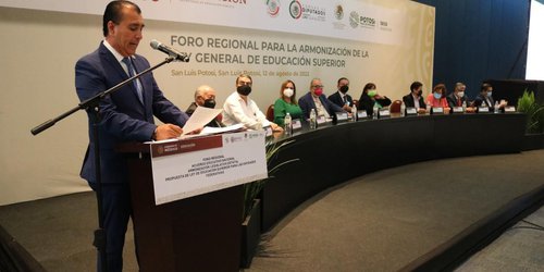 SLP sede del foro regional para armonizar la Ley General de Educación Superior