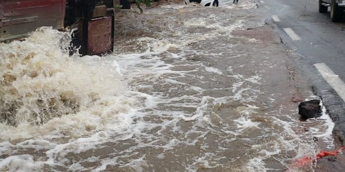 Evacuan a personas por ruptura ducto del Realito