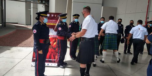 Bomberos de Ciudad Fernández recibieron capacitación en Tizayuca, Hidalgo