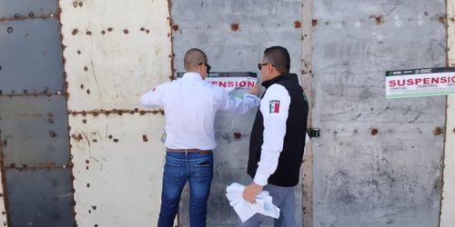 Suspenden empresa por incendio de residuos textiles