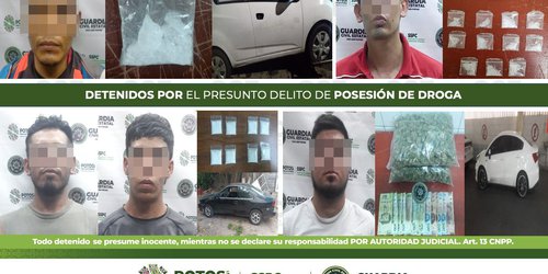 Guardia Civil asegura más de un kilo de mariguana y 57 dosis de droga