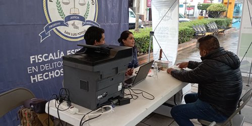 Fiscalía Anticorrupción recorre los municipios del estado, hoy estuvo en Rioverde