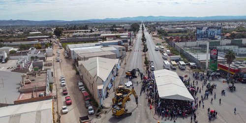 Moderniza Ricardo Gallardo a SLP con nuevo puente atirantado en Cactus