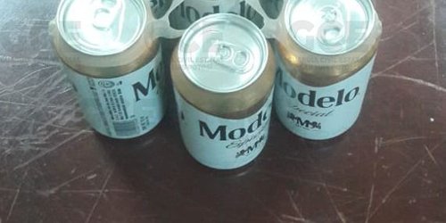 Sujeto amago a dueño de negocio con un cuchillo y sustrajo 9 cervezas de lata del comercio