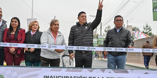 Gobernador Ricardo Gallardo remedia problema de aguas negras en El Morro