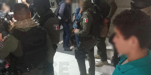 Guardia Civil rescata a más de 100 migrantes en la zona metropolitana de SLP