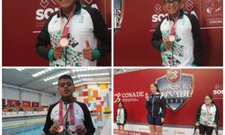 Suma SLP ocho medallas en juegos Paranacionales CONADE