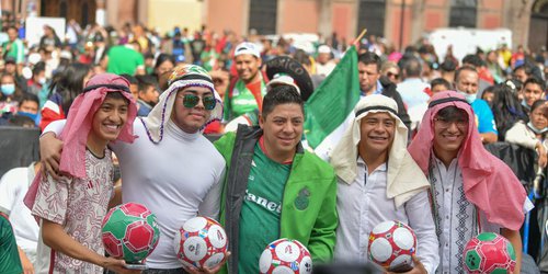 Gran ambiente familiar en Fundadores por debut de México en Qatar 2022
