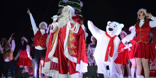 Familias potosinas viven la navidad en el parque Tangamanga I