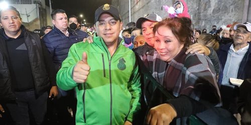 Vecinos del Saucito y calle 16 de septiembre disfrutaron de posada navideña
