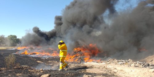 Más de 30 incendios se registraron en la zona metropolitana de SLP