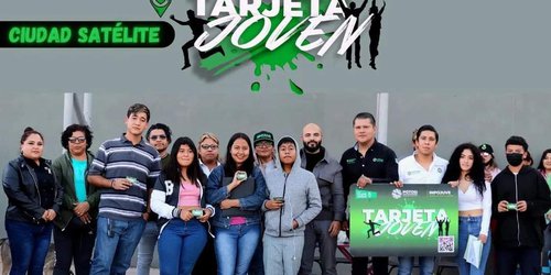 Entrega INPOJUVE más de 500 Tarjetas Joven en ciudad satélite