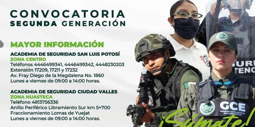 Reclutan a segunda generación de la Guardia Estatal