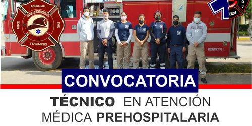 Invitan a estudiar carrera de Técnico en Atención Médica Prehospitalaria