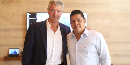 Ricardo Gallardo concreta Ciudad Deportiva del Atlético de Madrid en SLP