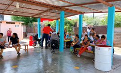 Alumnos y padres de familia de San José de Gallinas recibieron charla del Reto de Valores