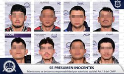 Imputan tentativamente de homicidio a los ocho integrantes de célula delictiva  capturados en Villa de Reyes