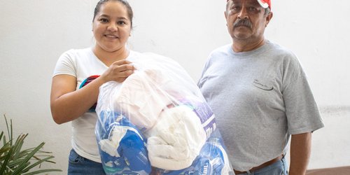 DIF Rioverde recibe donación de pañales