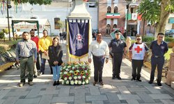 Arnulfo Urbiola,  Conmemoró Día Nacional de Protección Civil