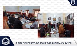 Fiscalía de SLP participa en Consejo de Seguridad Municipal de Rayón