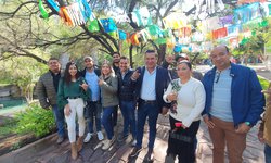 Socios de la CANACO desayunaron con alcalde Urbiola