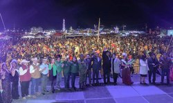 Lucida ceremonia de inauguración de la Feria de Rioverde